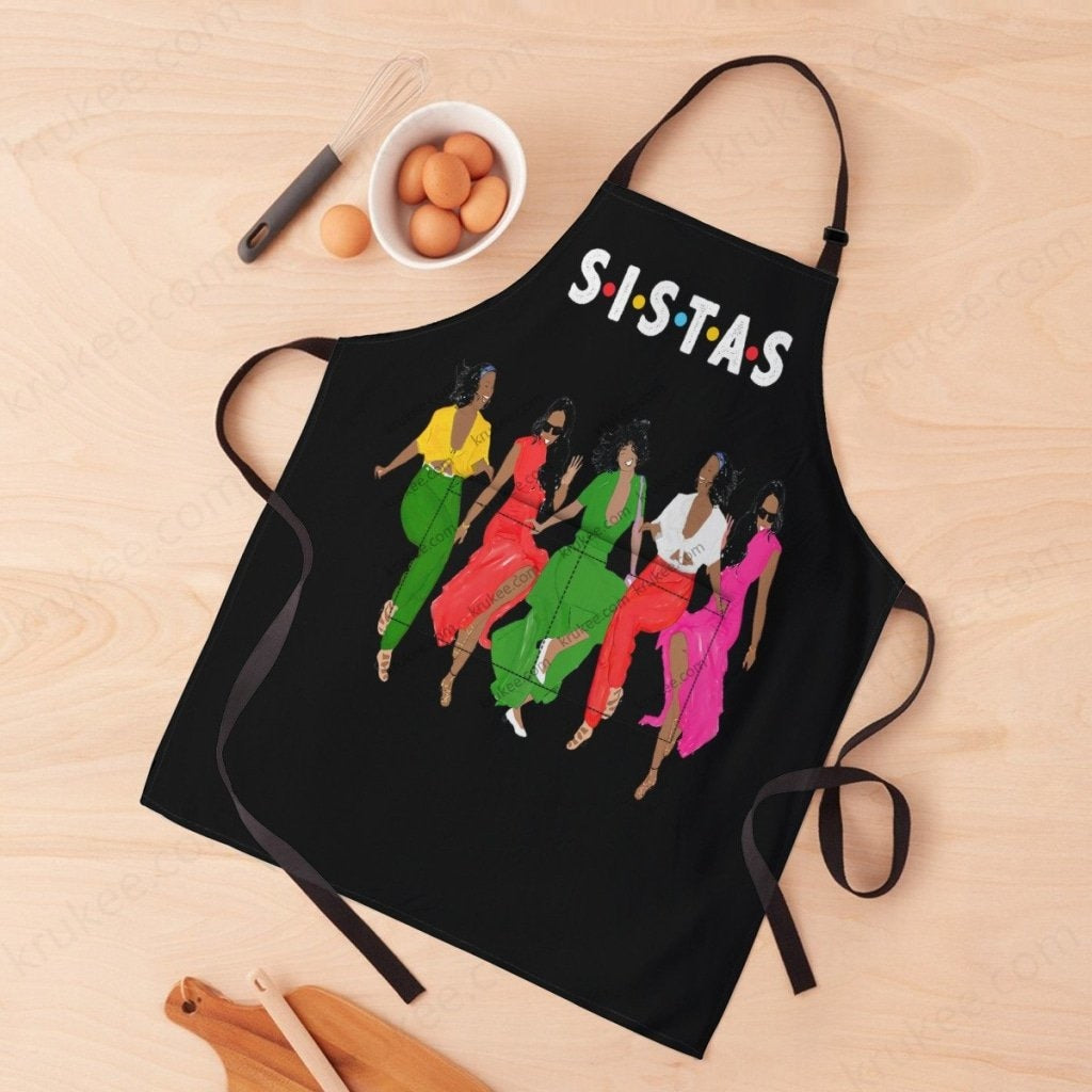 Apron For Sistas White / One Size 5