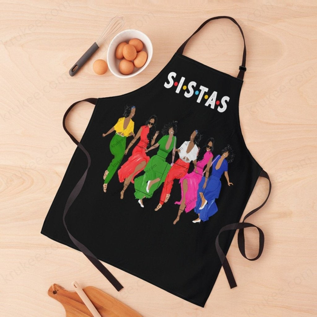 Apron For Sistas White / One Size 6