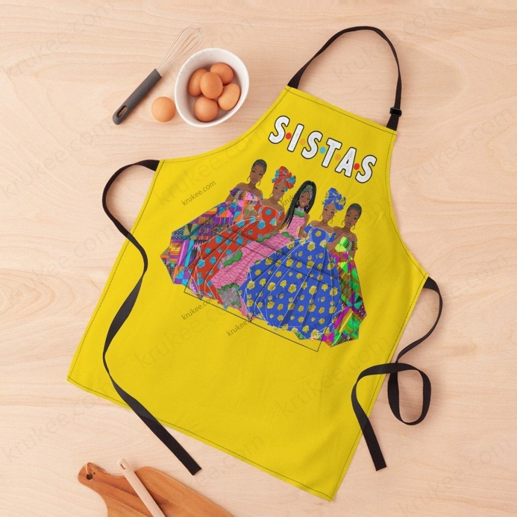Apron For Sistas Yellow / One Size