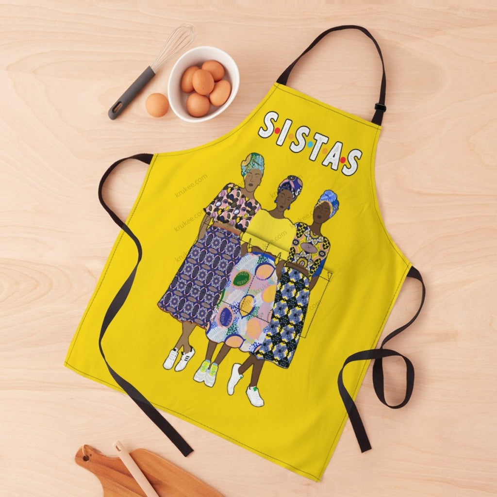 Apron For Sistas White / One Size 3