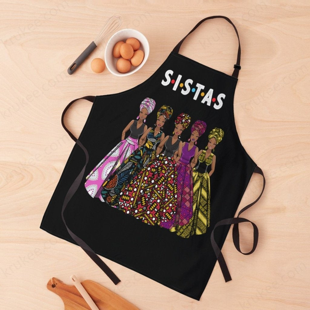 Apron For Sistas White / One Size 5