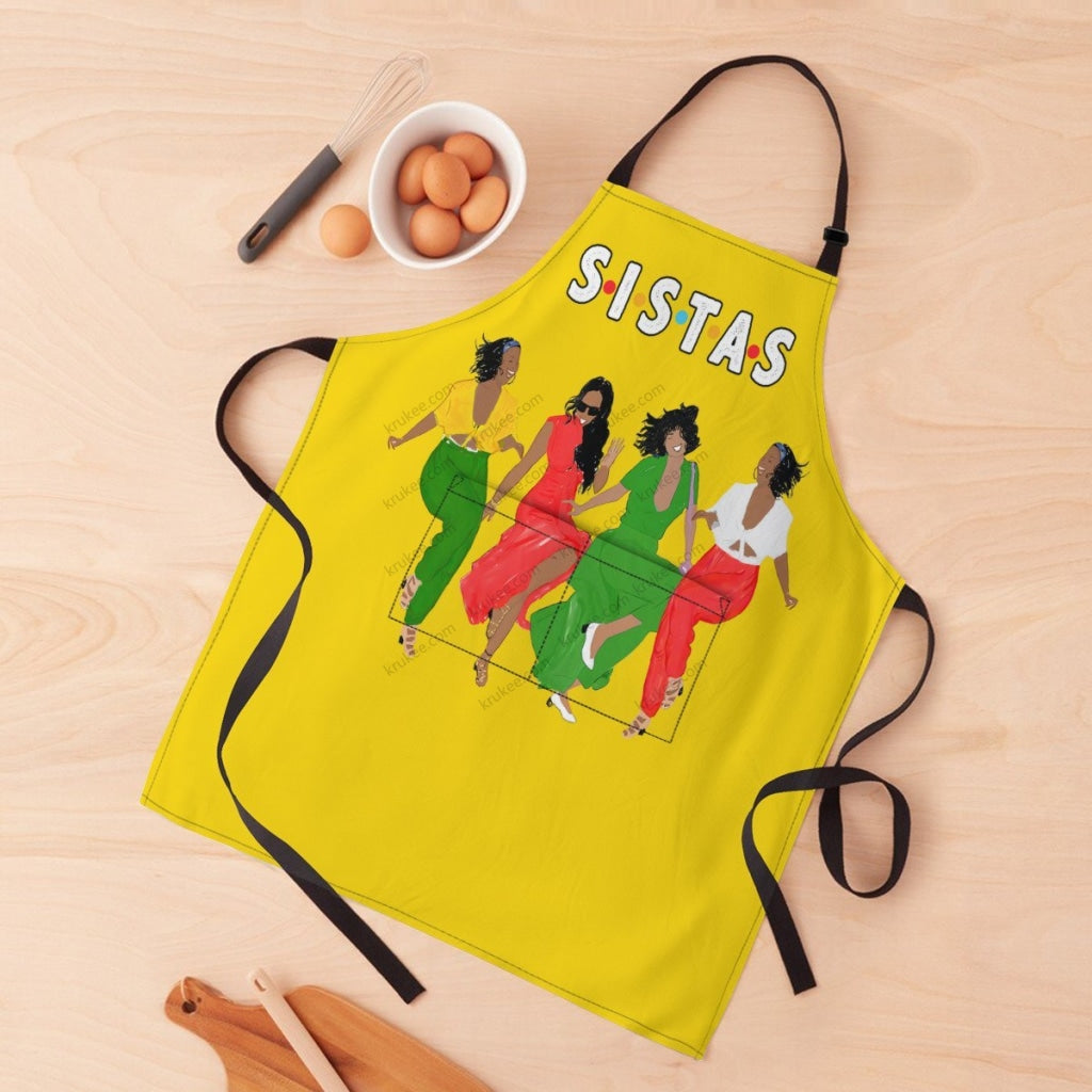 Apron For Sistas White / One Size 4