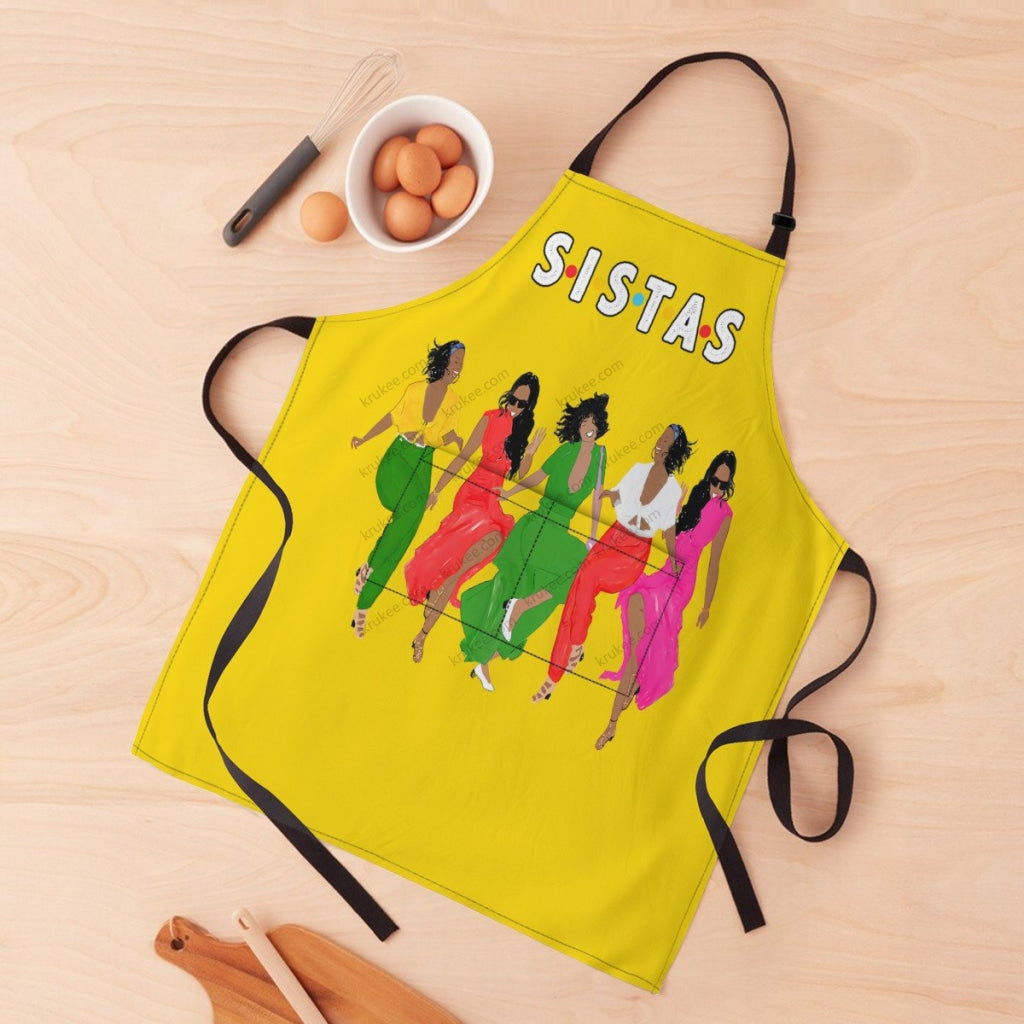 Apron For Sistas White / One Size 5