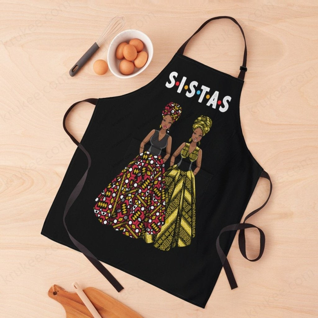 Apron For Sistas White / One Size 2