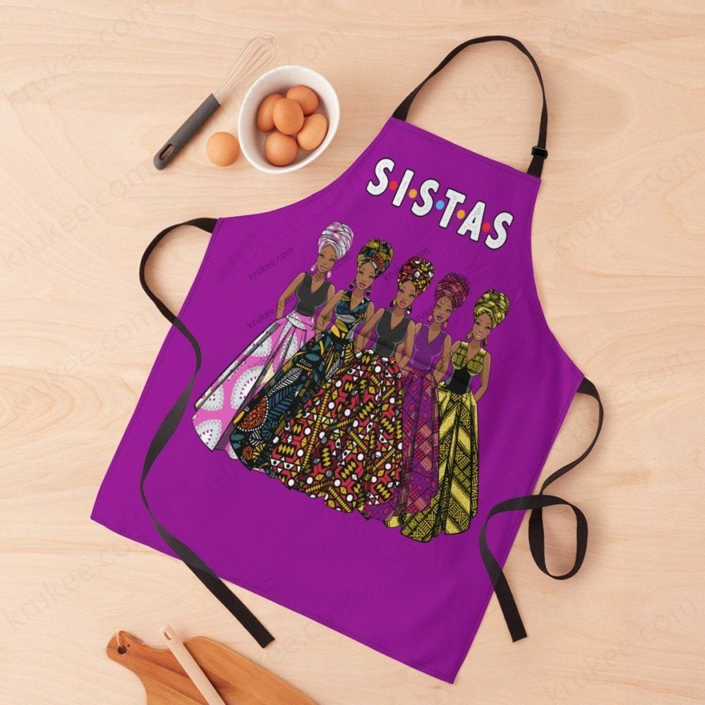 Apron For Sistas White / One Size 5