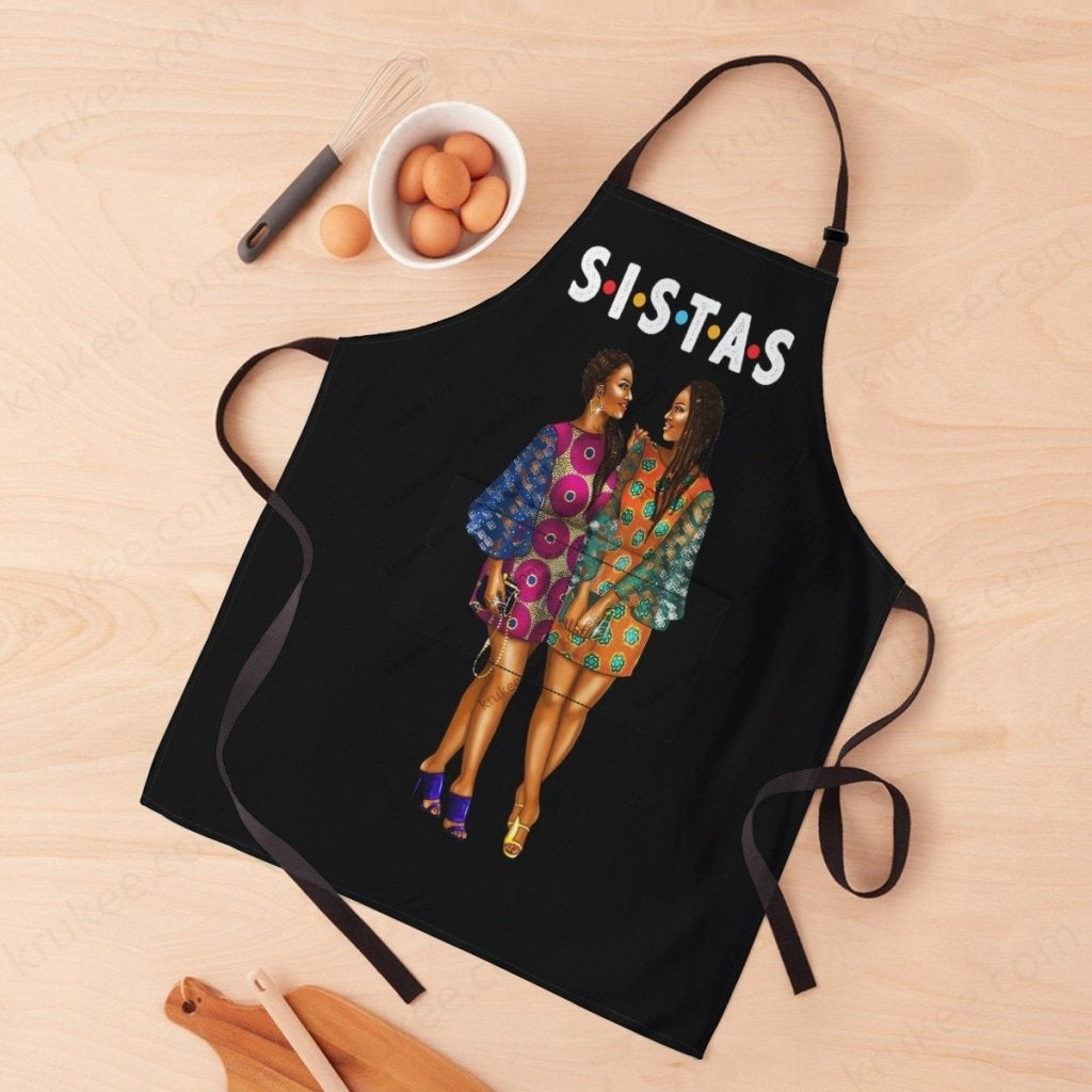 Apron For Sistas Black / One Size