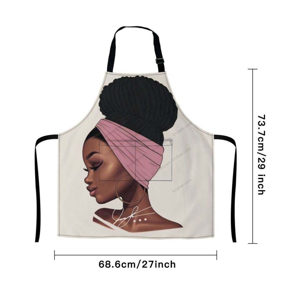 African Culture Art Print Apron