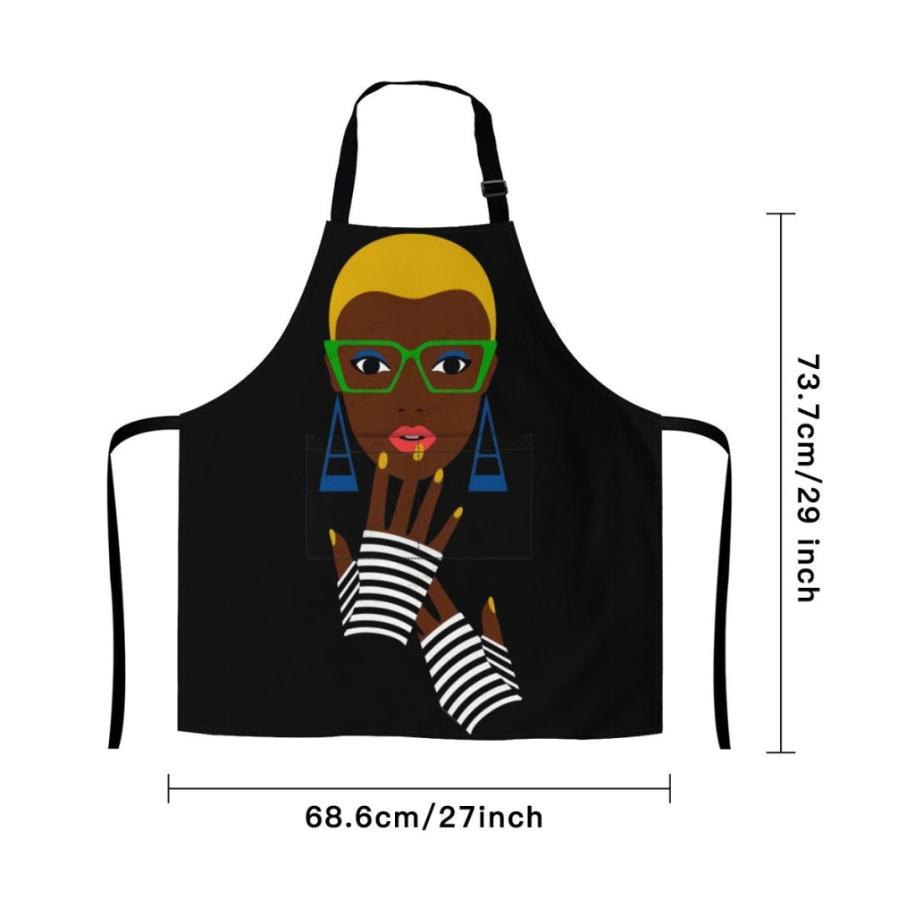 African Culture Art Print Apron