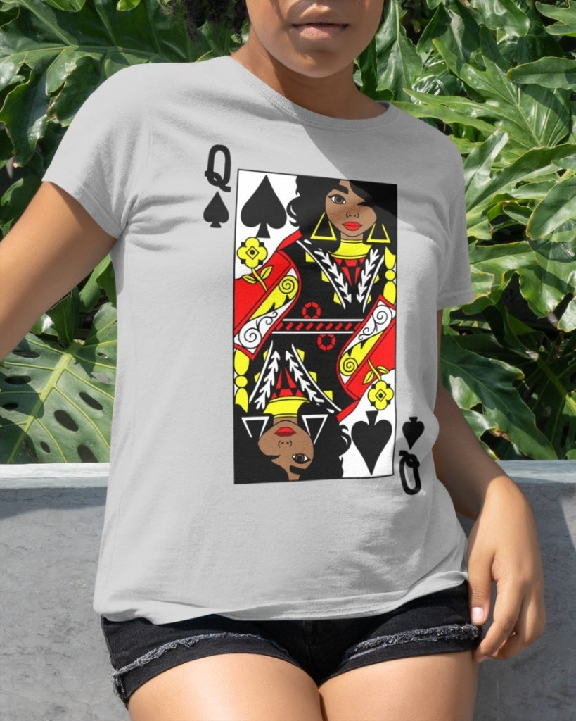 Black Queen Classic T-Shirt Lightgrey / Xs T