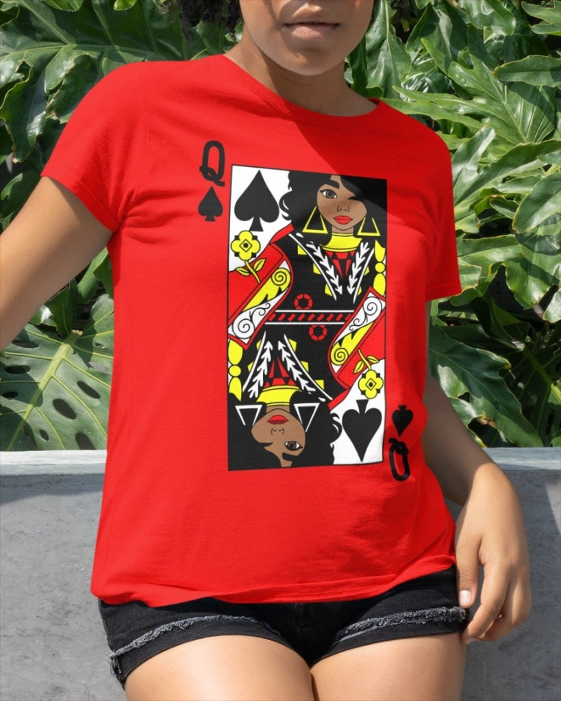 Black Queen Classic T-Shirt Red / Xs T