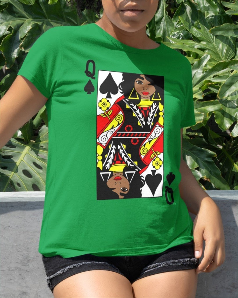 Black Queen Classic T-Shirt The Irish Green / Xs T