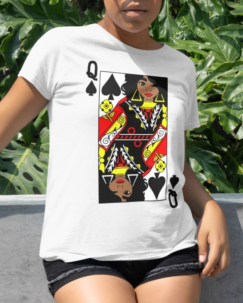 Black Queen Classic T-Shirt White / Xs T