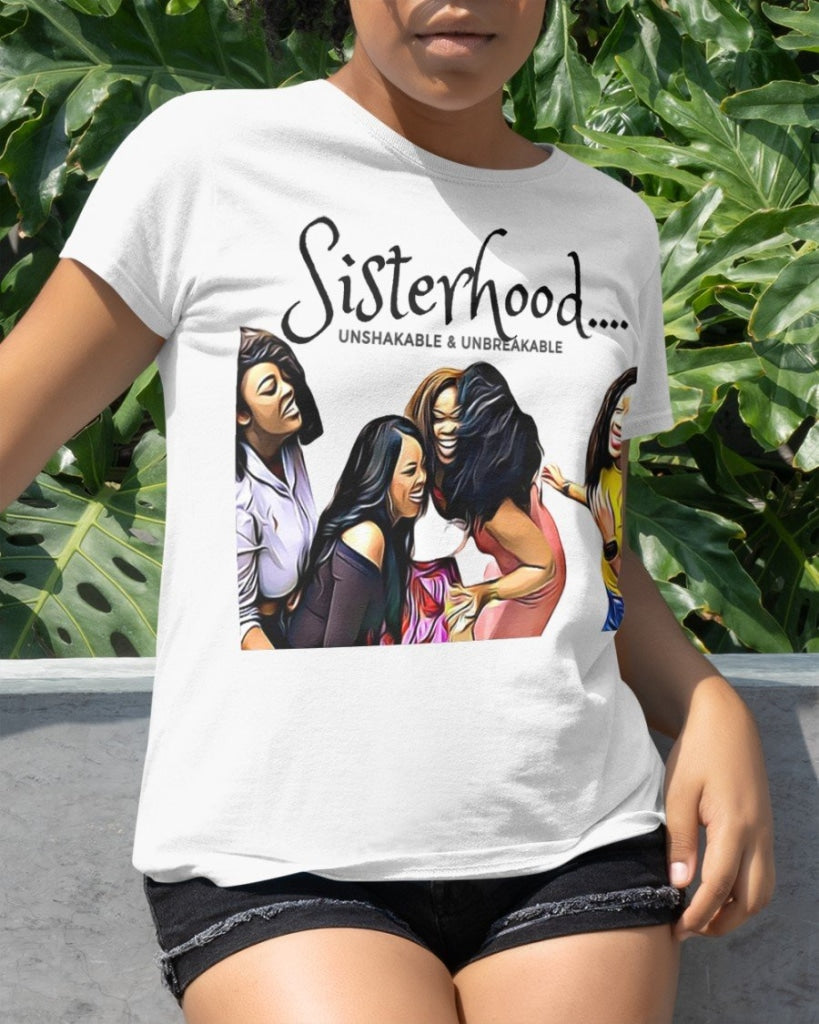 Black Woman - Sisterhood Classic T-Shirt White / Xs T