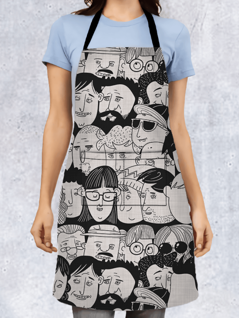 Cartoon Character Apron