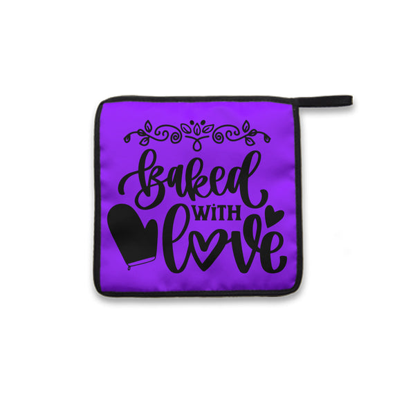 Pot Holder Baked With Love