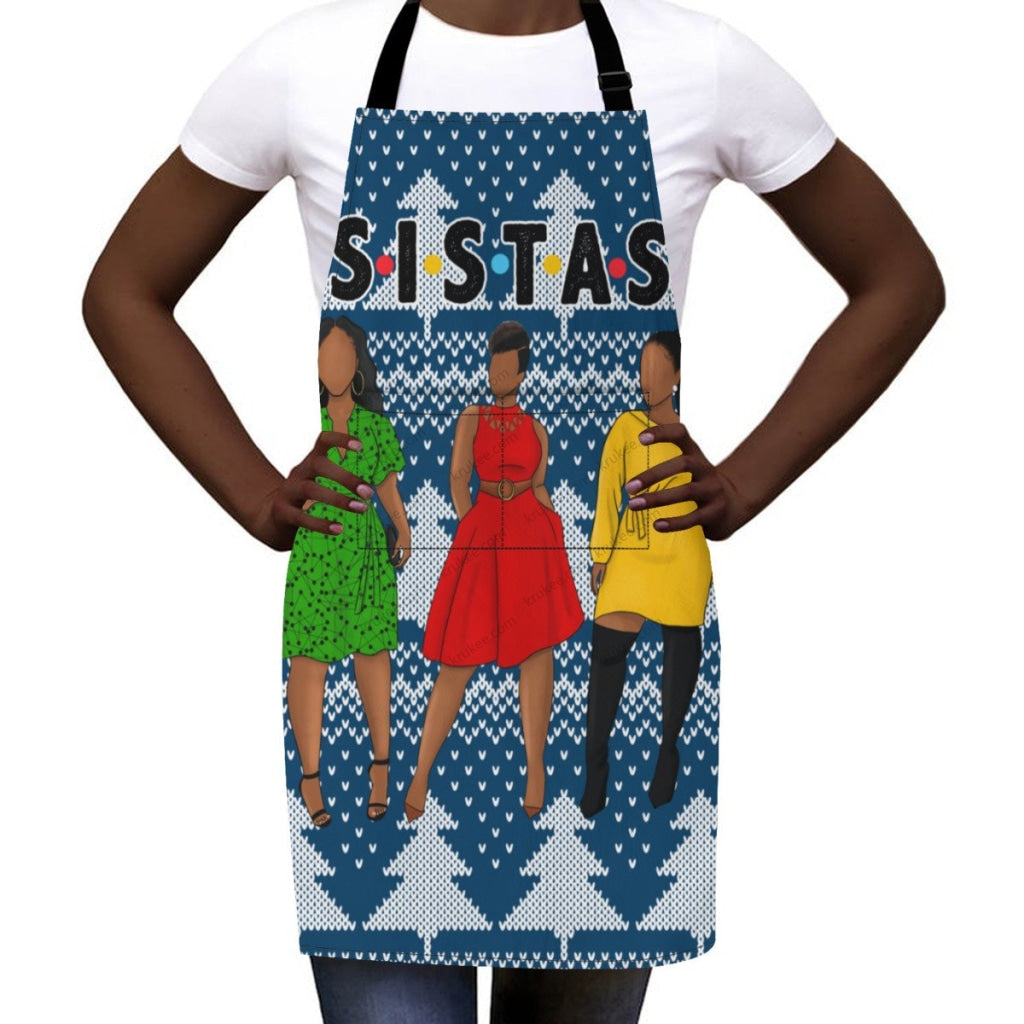 Christmas Apron For Sistas (1)