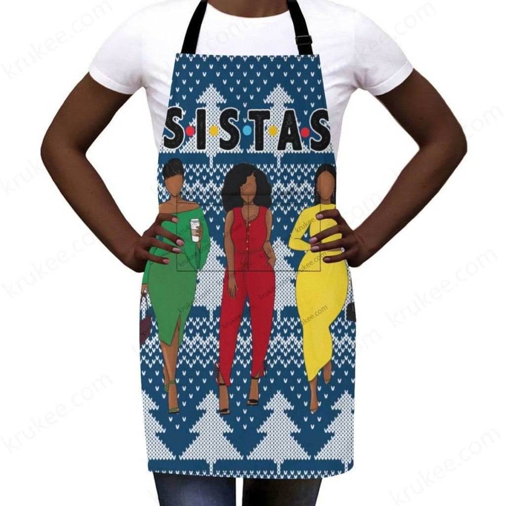 Christmas Apron For Sistas (1)