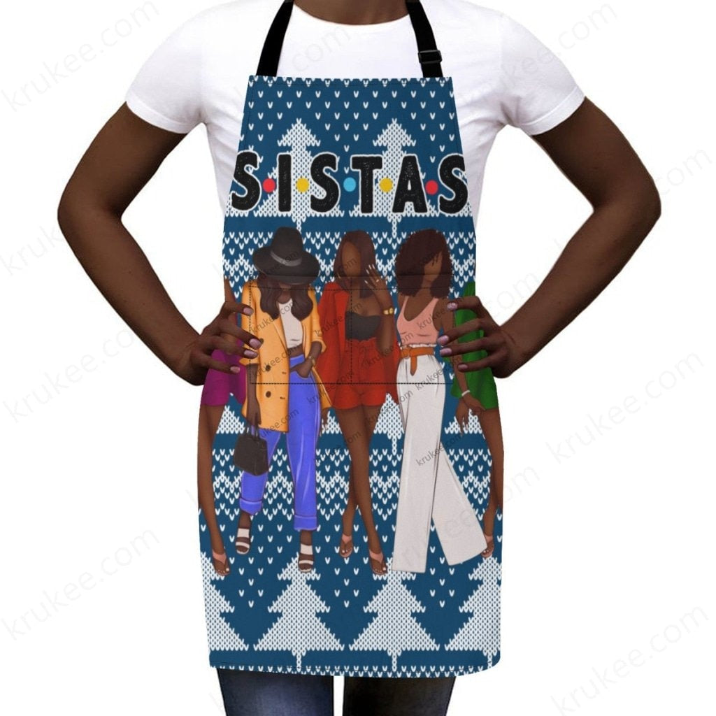Christmas Apron For Sistas (1)