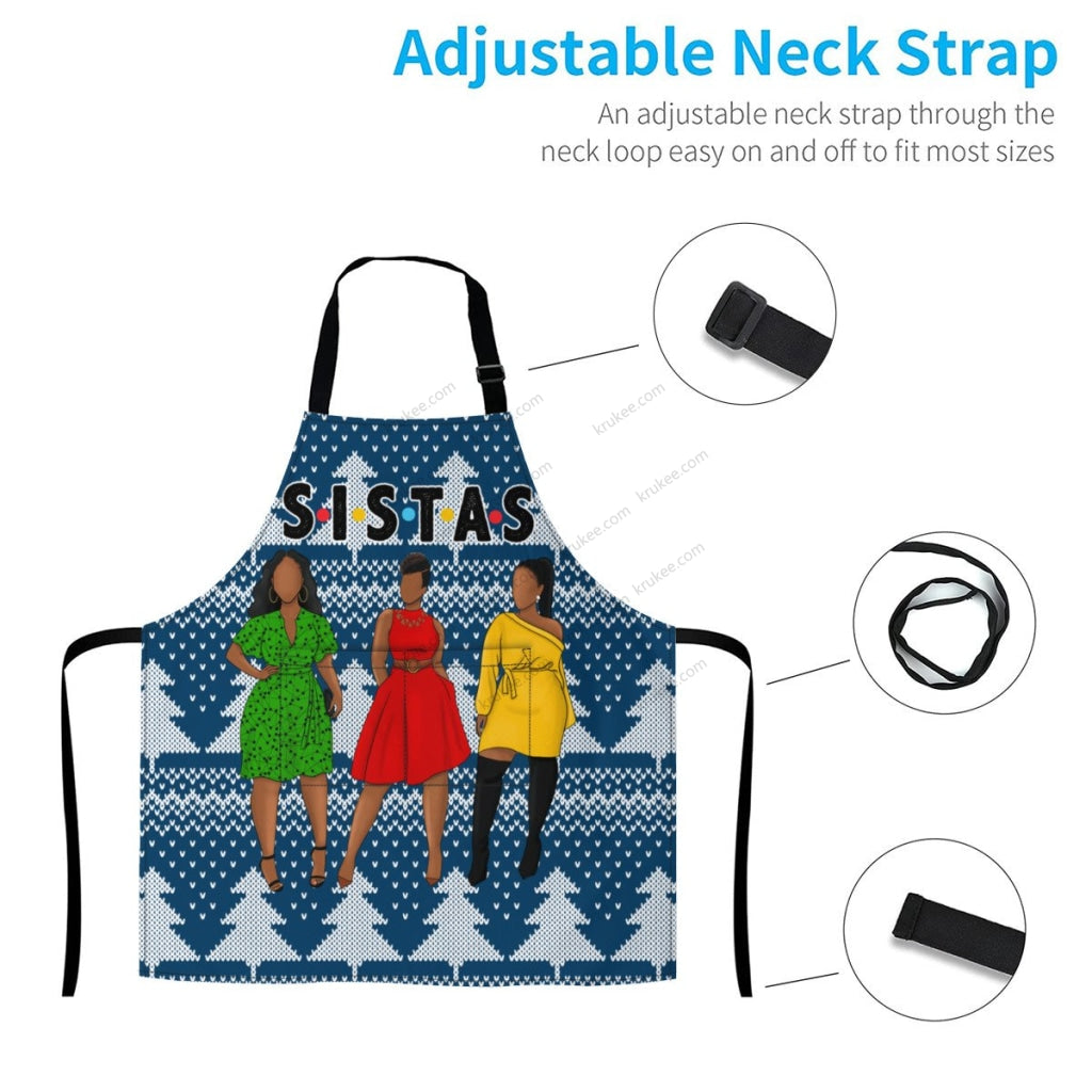 Christmas Apron For Sistas (1)