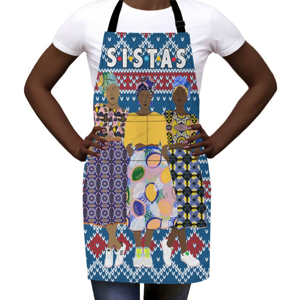 Christmas Apron For Sistas (1)