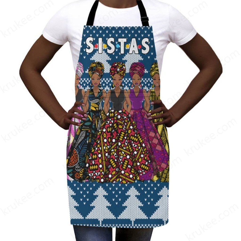 Christmas Apron For Sistas (1)