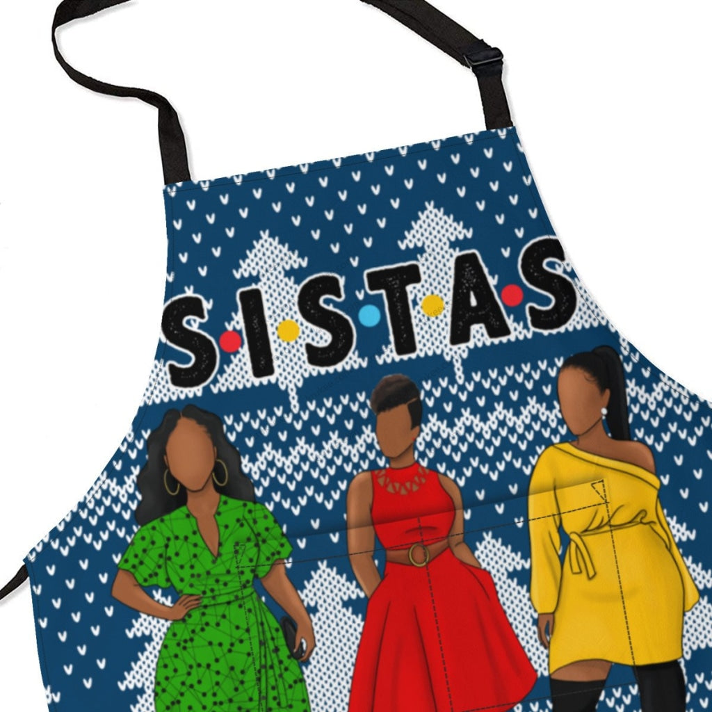 Christmas Apron For Sistas (1)