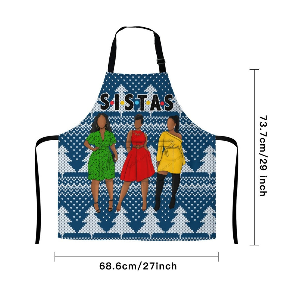 Christmas Apron For Sistas (1)