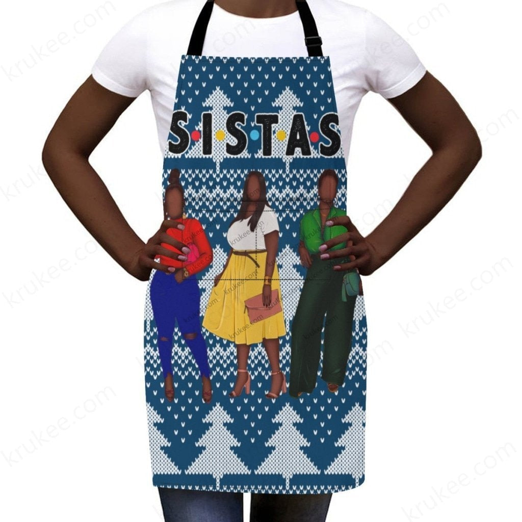 Christmas Apron For Sistas (1)