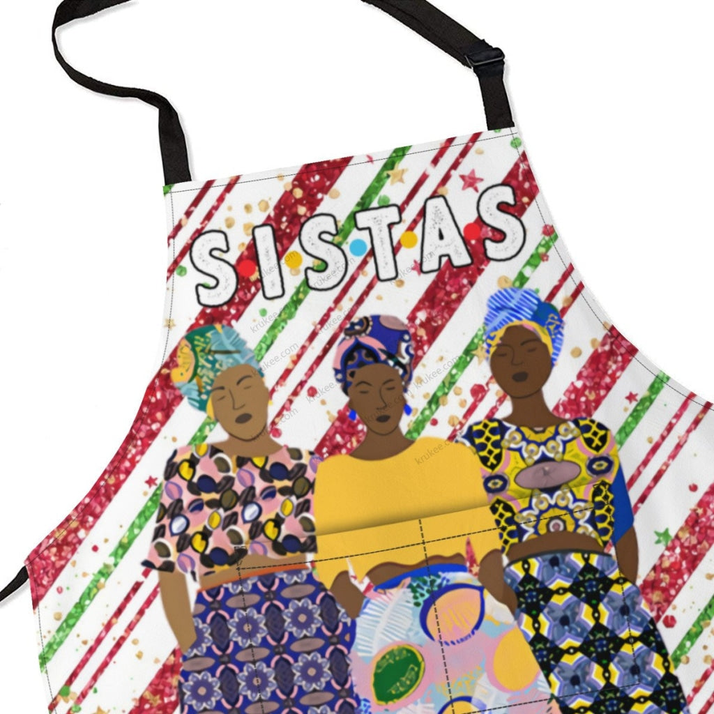 Christmas Apron For Sistas (2)