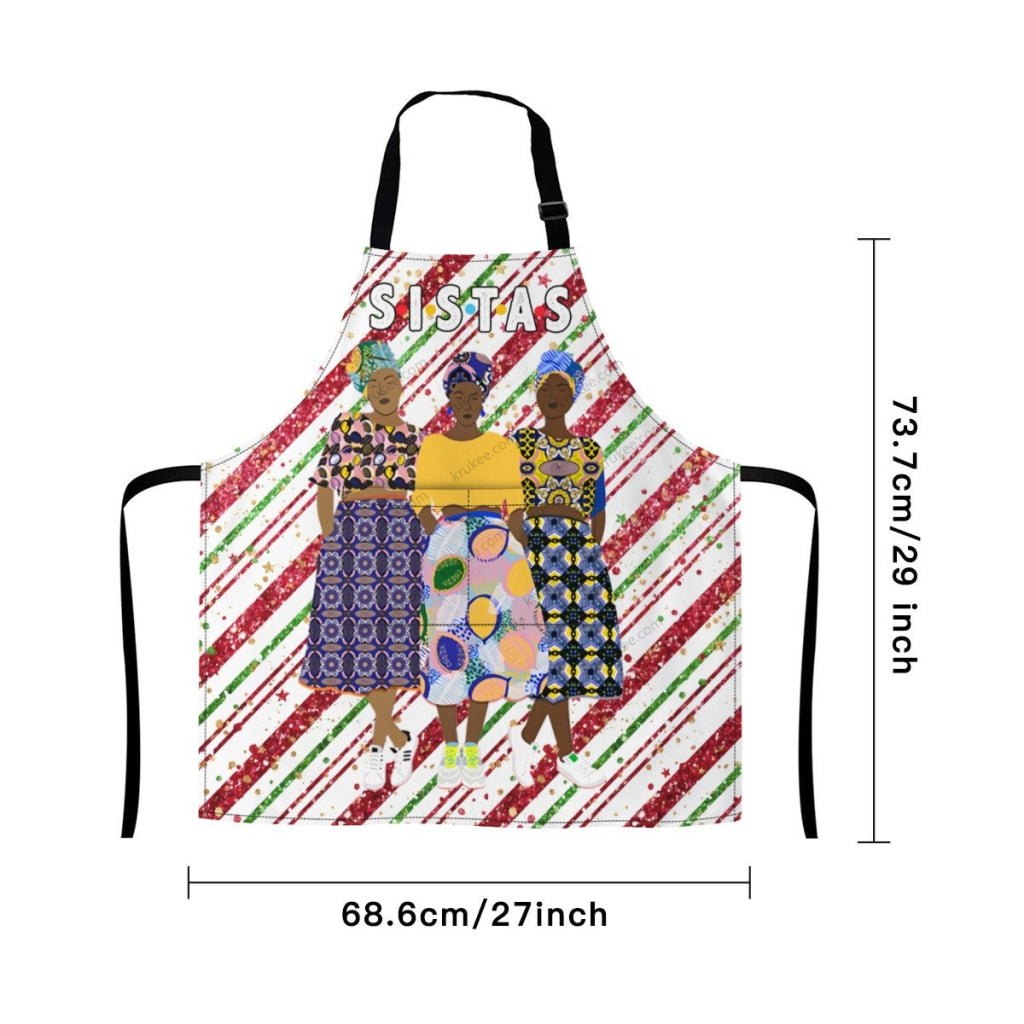 Christmas Apron For Sistas (2)