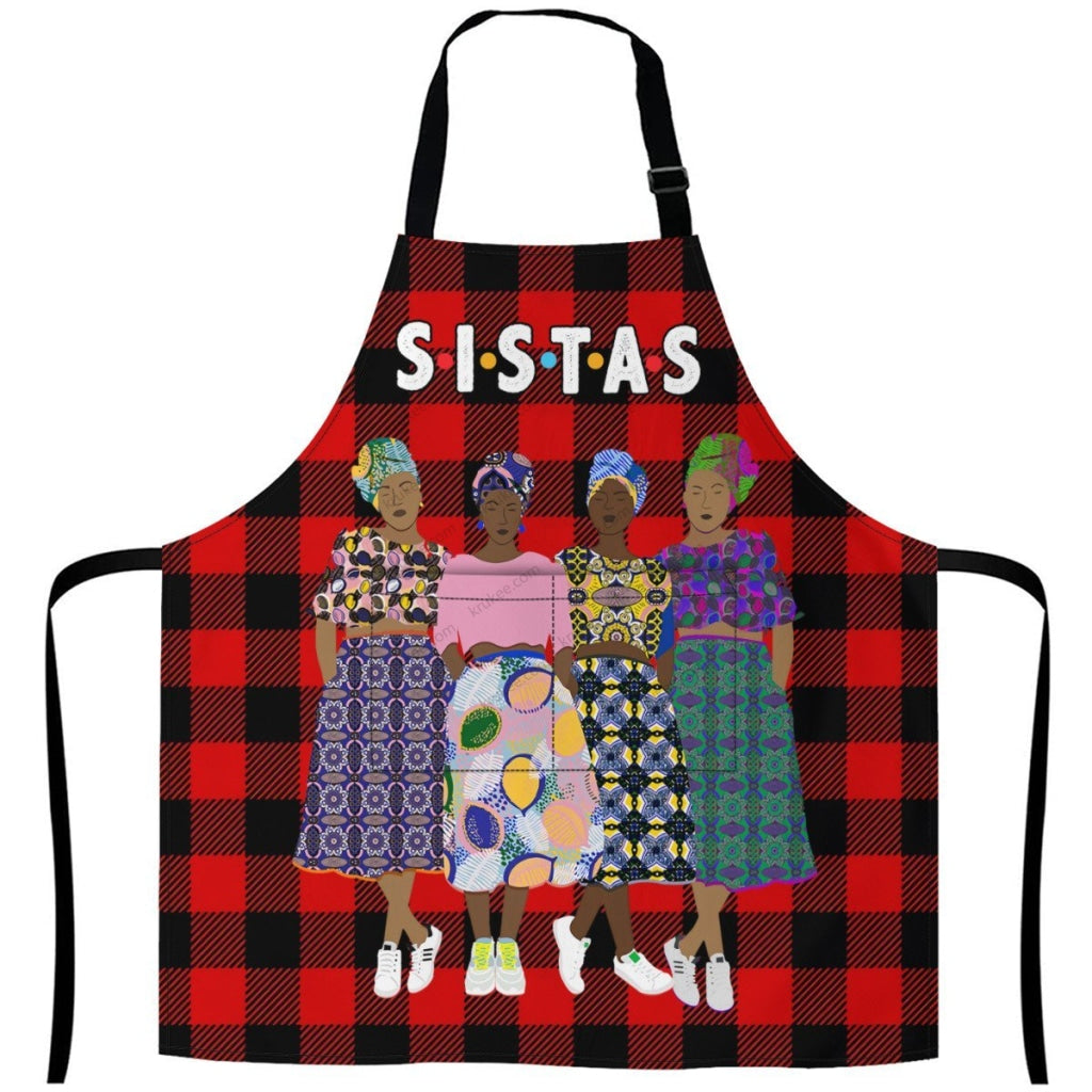 Christmas Apron For Sistas (3) One Size / 4