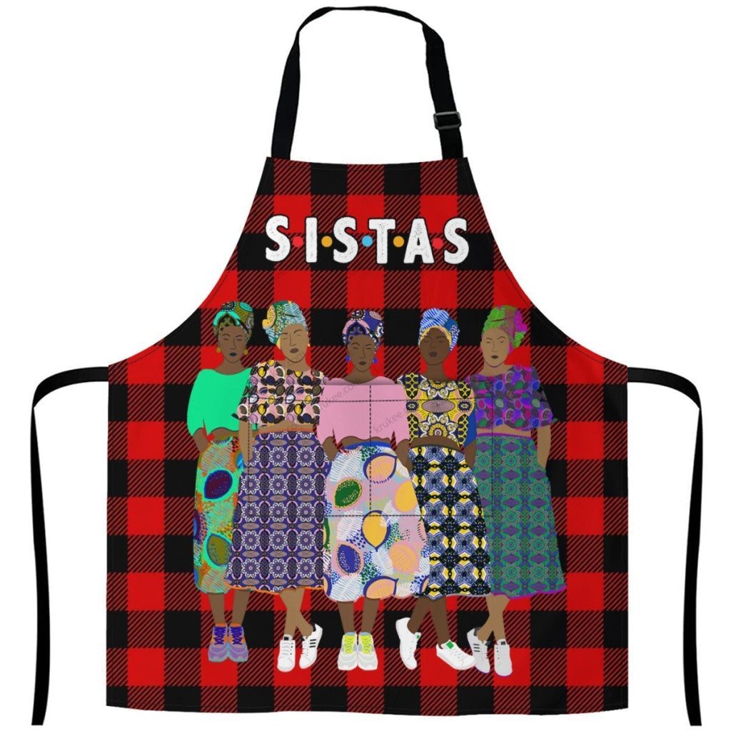 Christmas Apron For Sistas (3) One Size / 5