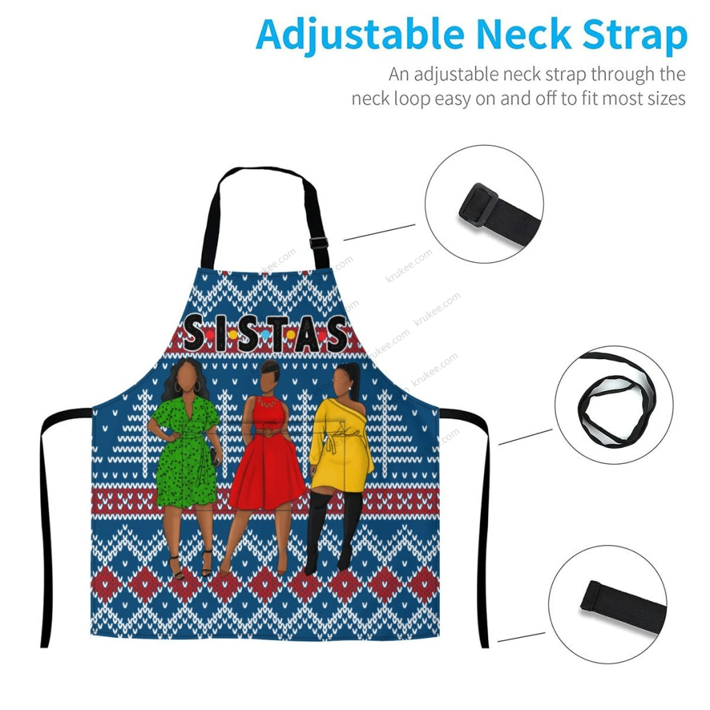 Christmas Apron For Sistas (3)