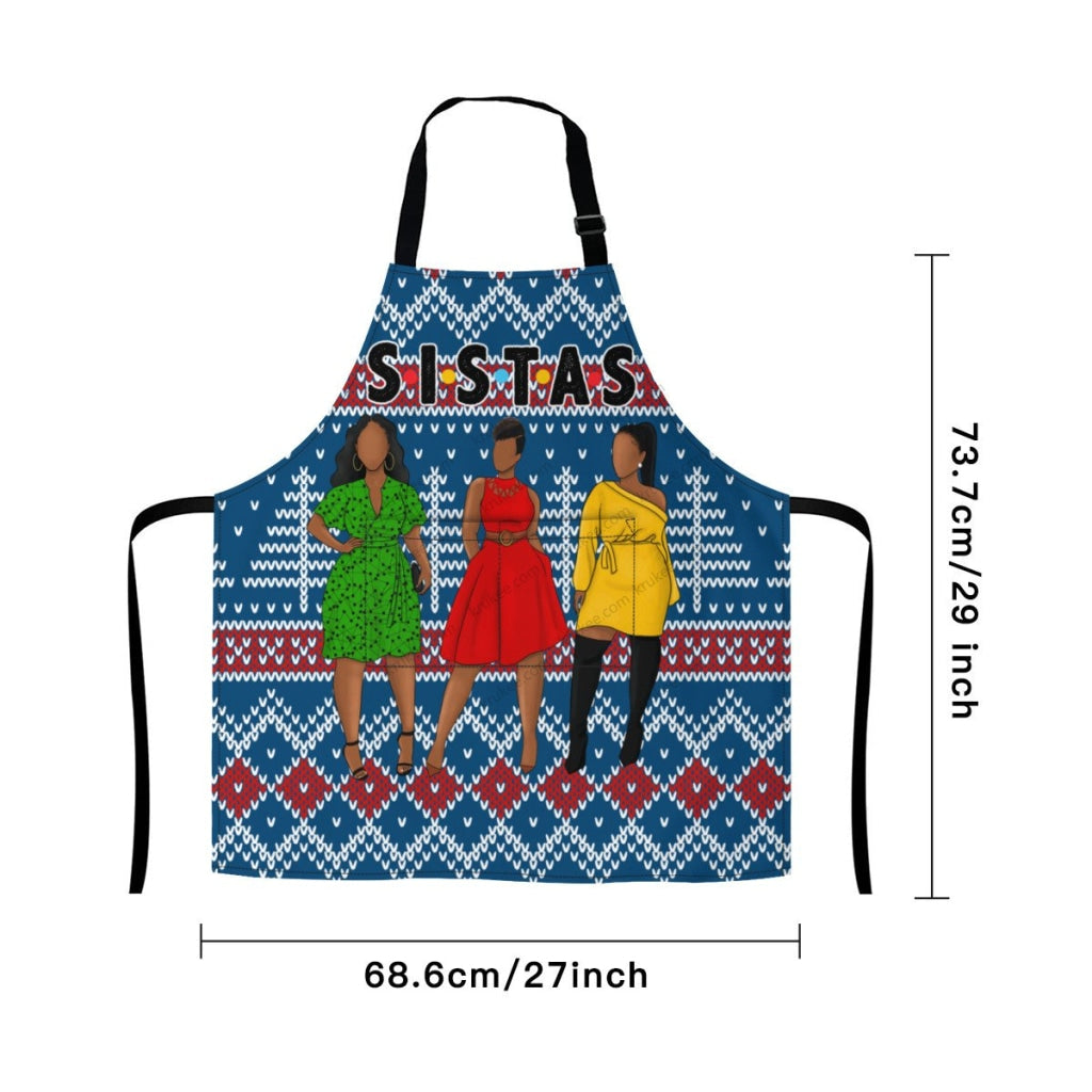 Christmas Apron For Sistas (3)