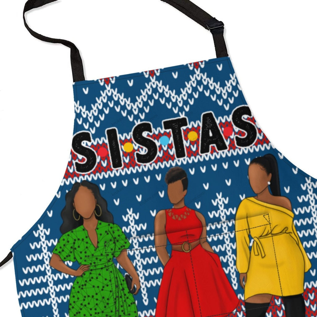 Christmas Apron For Sistas (3)