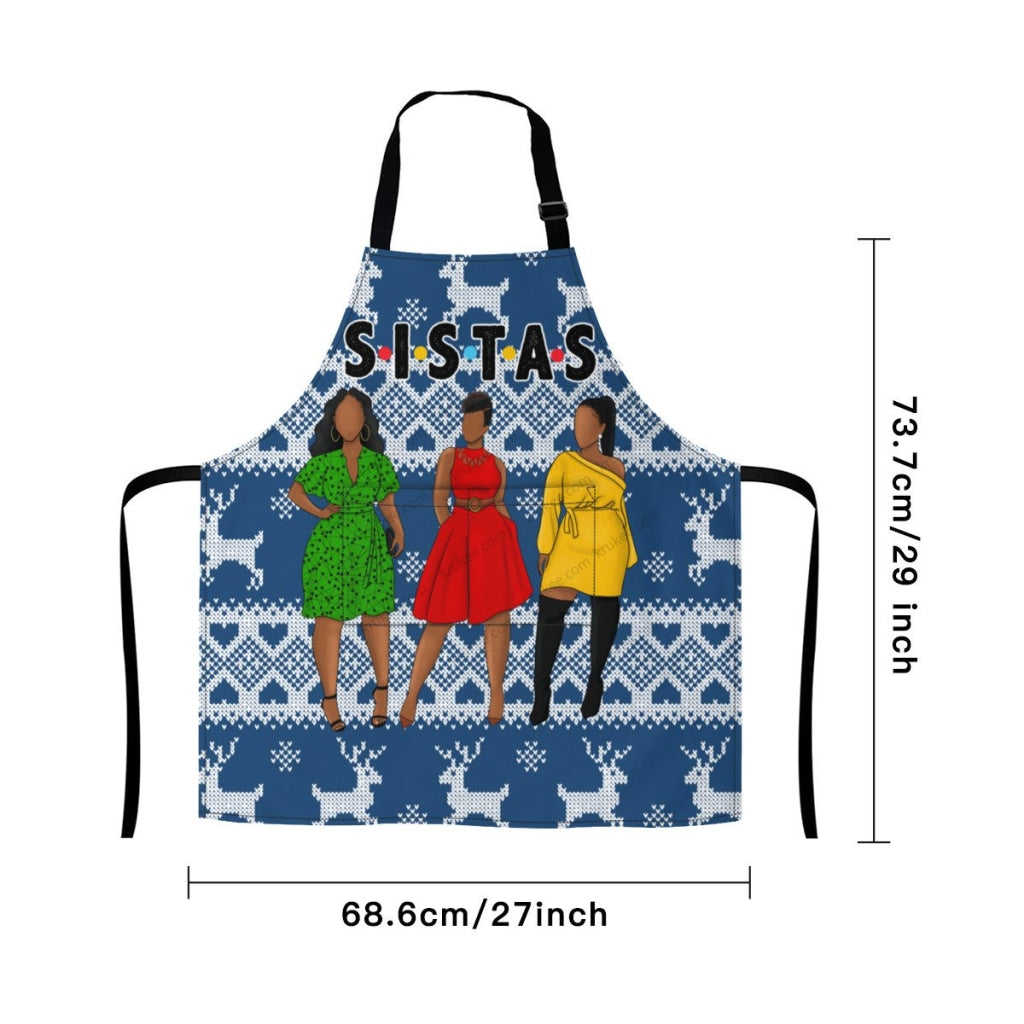 Christmas Apron For Sistas (4)