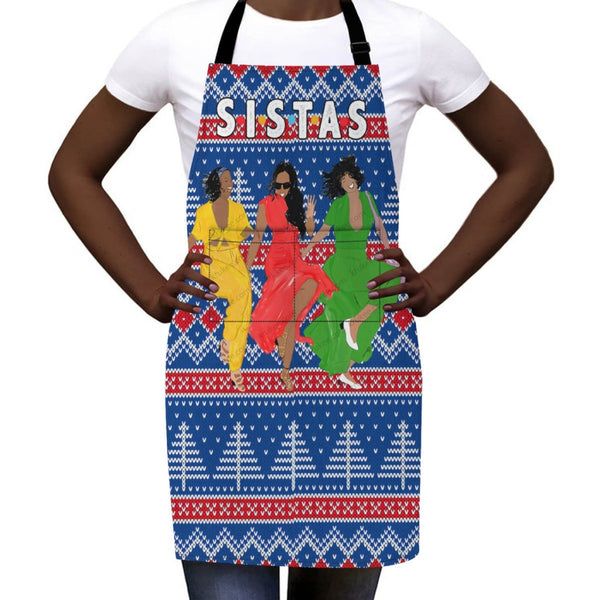 Christmas Apron For Sistas