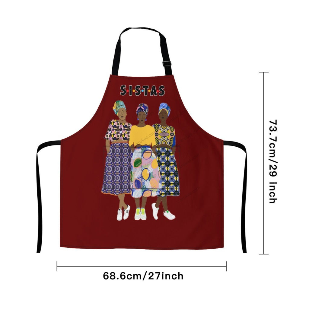 Christmas Apron For Sistas