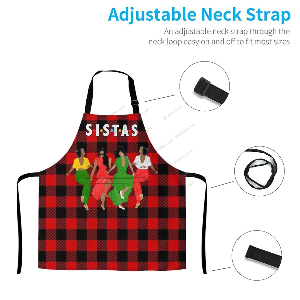 Christmas Apron For Sistas(4)