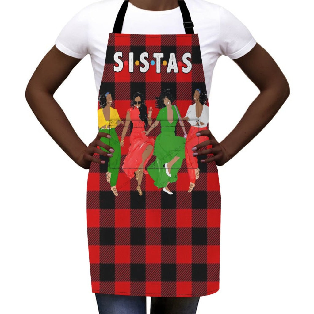 Christmas Apron For Sistas(4)