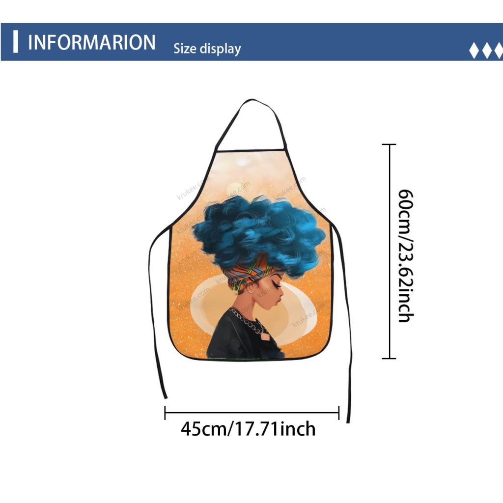 Cute Little Girl Printed Apron