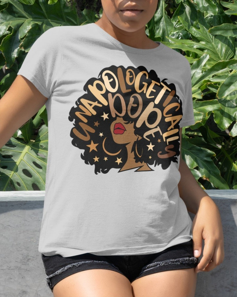 Dope Black Woman Classic T-Shirt Lightgrey / Xs T