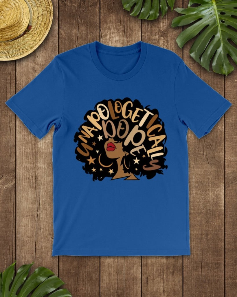 Dope Black Woman Classic T-Shirt Royalblue / Xs T
