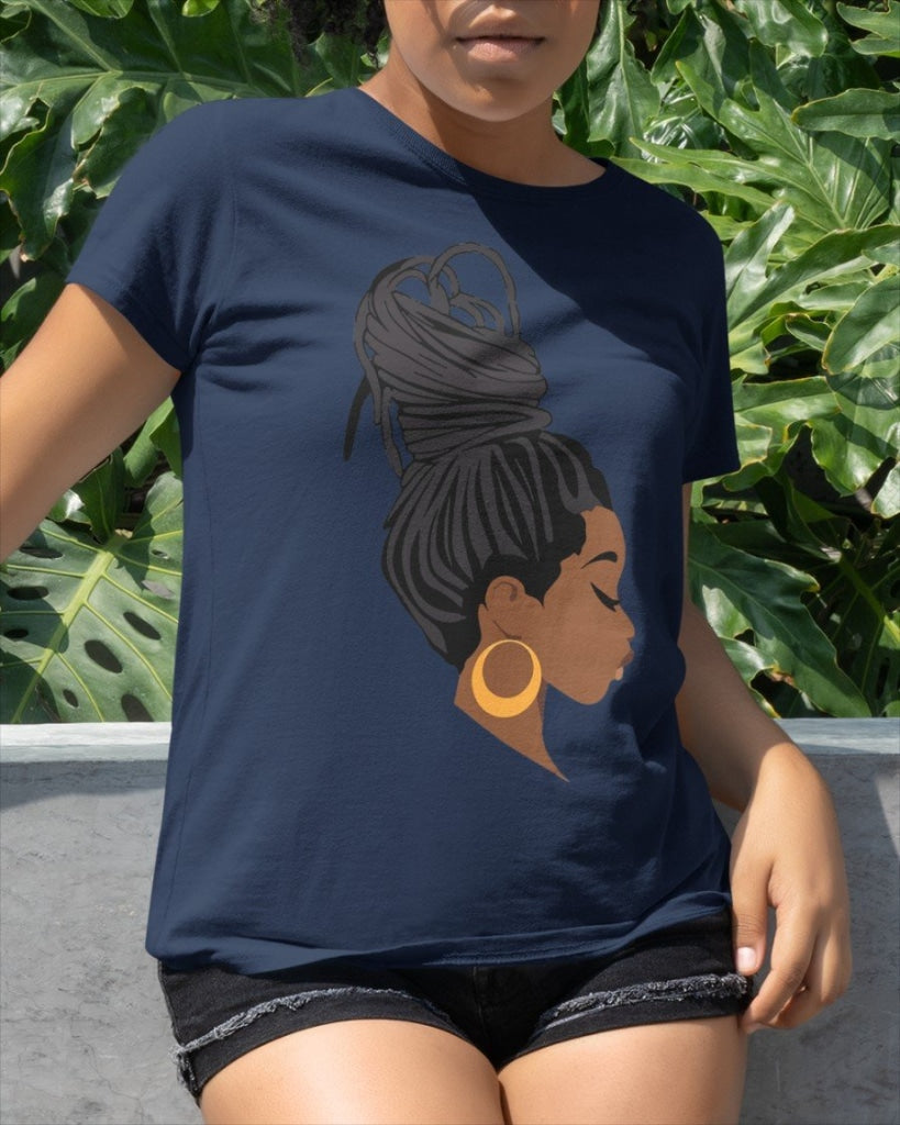 Dreadlocks Classic T-Shirt Navy / Xs T