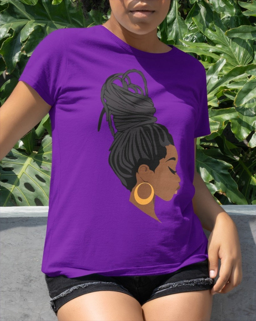 Dreadlocks Classic T-Shirt Purple / Xs T