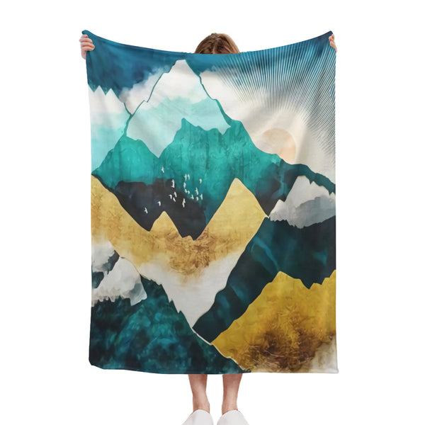 African artwork blanket - Far Hill