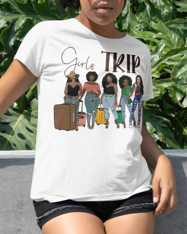 Girls Trip 5 Classic T-Shirt White / Xs T