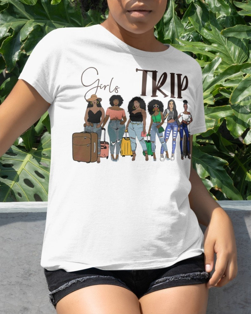 Girls Trip 6 Classic T-Shirt White / Xs T