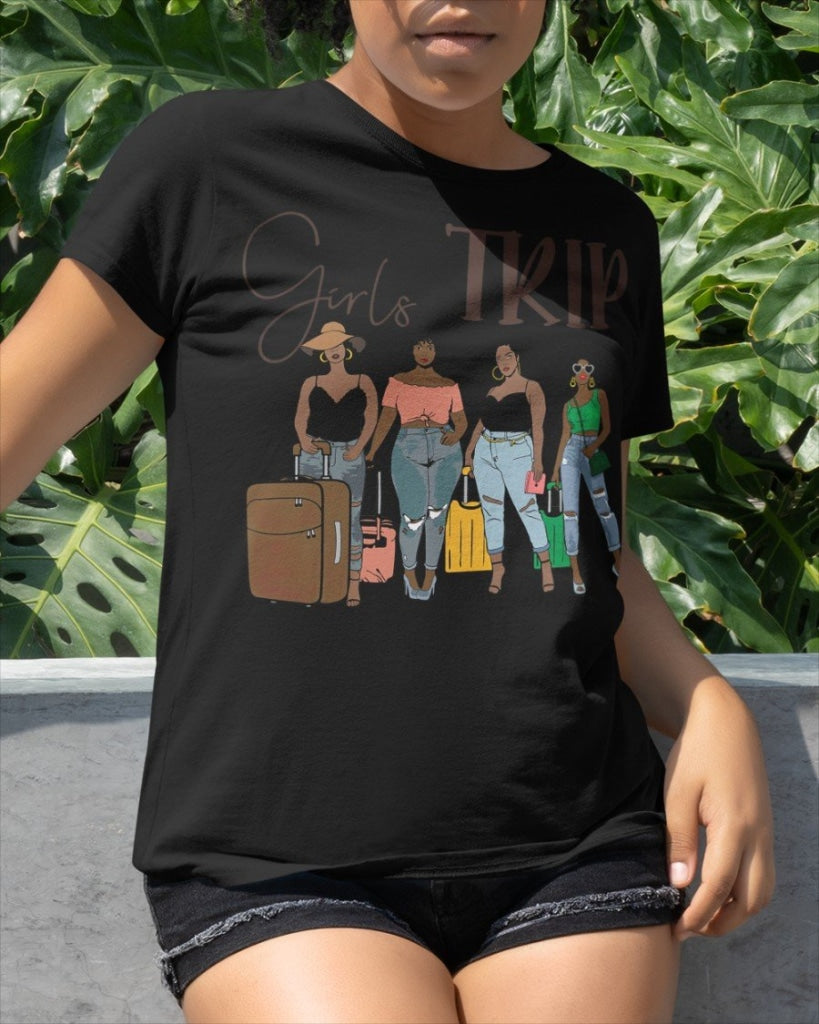 Girls Trip Classic T-Shirt Black / Xs T