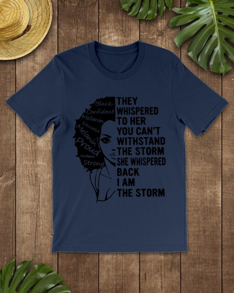 I Am The Storm Classic T-Shirt Navy / Xs T